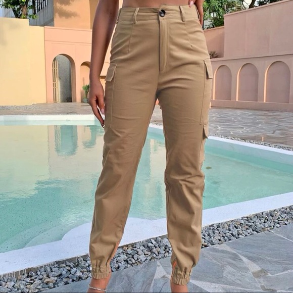 Khaki Utility Cargo Pant - Picture 6 of 7